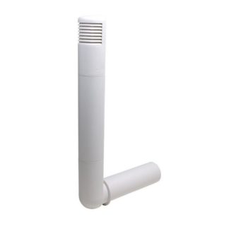 Дефлектор для вентиляции цокольного пространства Vilpe Ross 125/135 малярный белый